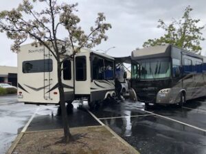 Motorhome to trailer