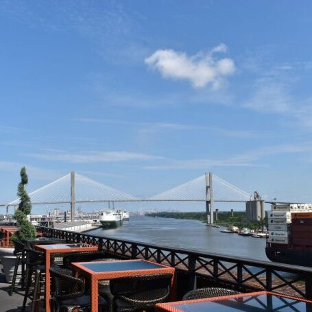 Savannah Georgia View from the Rooftop